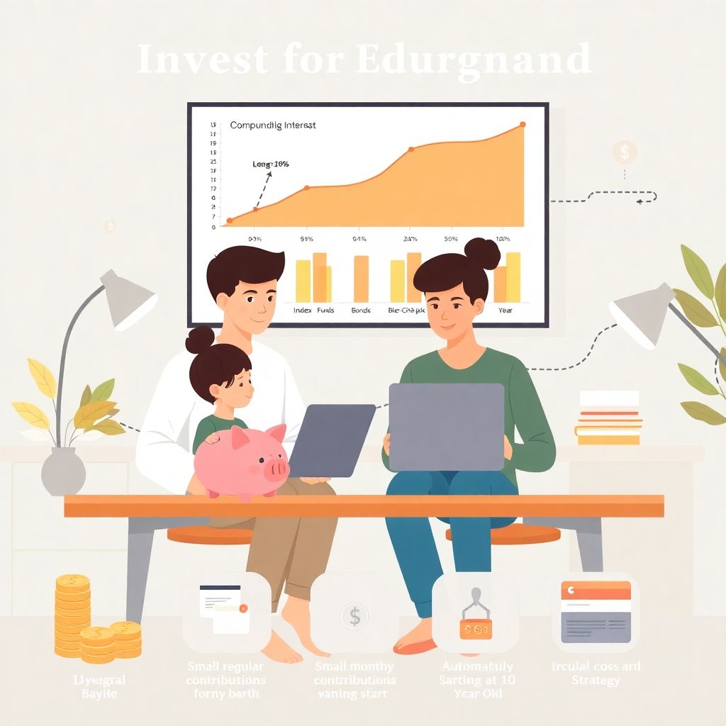 Инвестиции для детей: как с небольшими взносами создать капитал к 18 годам