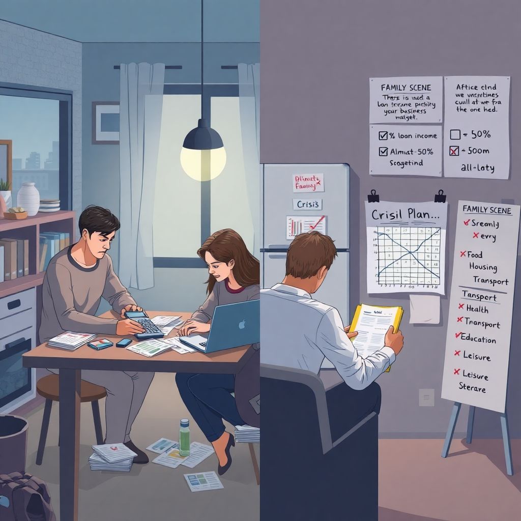 Как пережить финансовый кризис: сценарный план для семьи и бизнеса