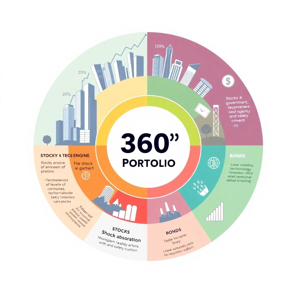 Инвестпортфель на 360°: как сочетать акции, облигации и недвижимость